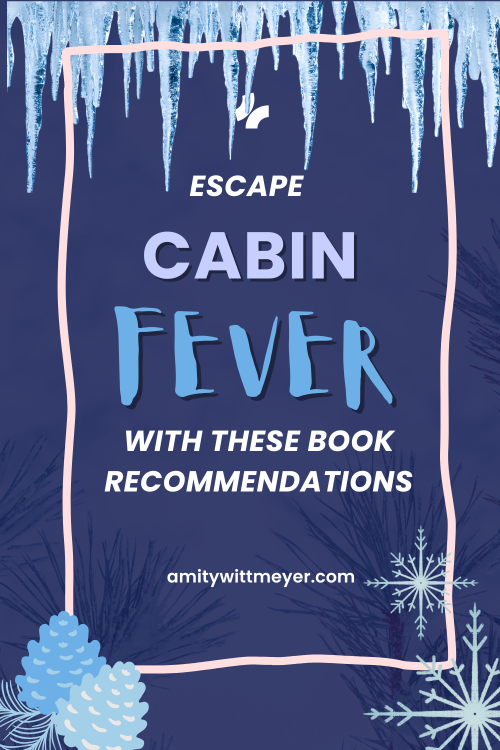 cabin winter book