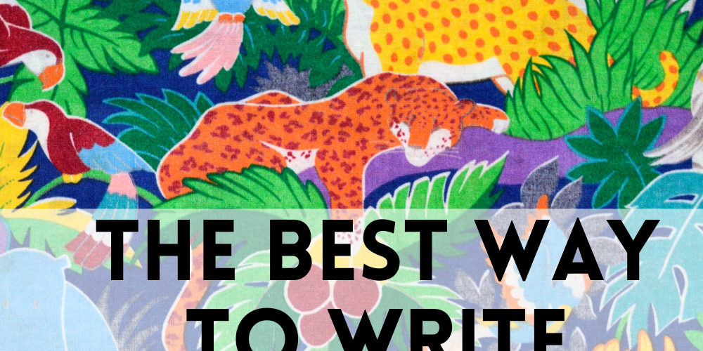 The Best Way to Write Animals