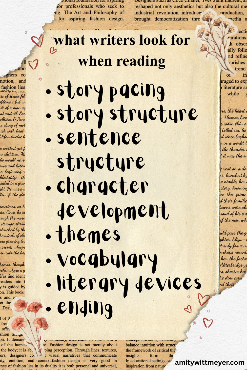 how writers read
